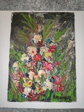 HUILE SUR TOILE BOUQUET DE