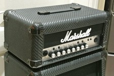 MARSHAL MG15HCFX Micro Stack 15W Amp Head Only - Cool Carbon Fiber Look! L121