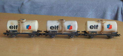 Wagons citernes elf jouef ho - elf,