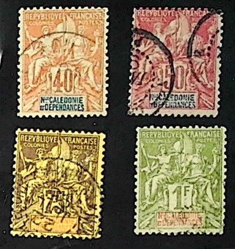 Timbres nouvelle calédonie - nouvelle,