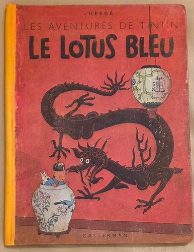 Tintin le lotus - tintin,