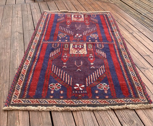 Tapis persan laine fait - ,