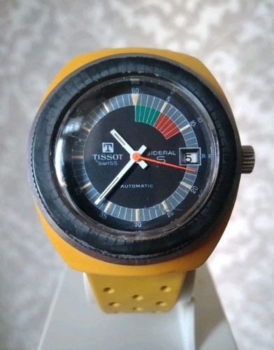 60s tissot sideral - tissot, diver
