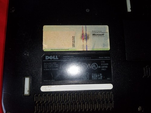 Dell studio 14z - dell, top
