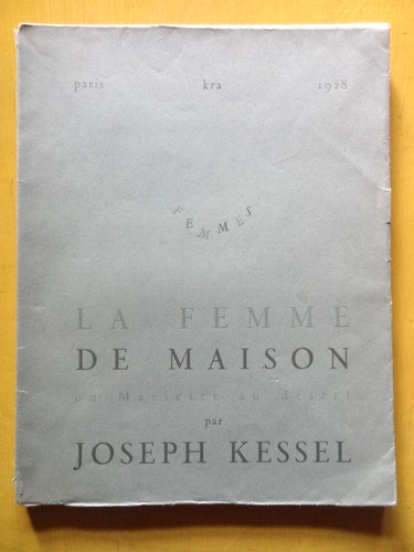 Joseph kessel femme - joseph,