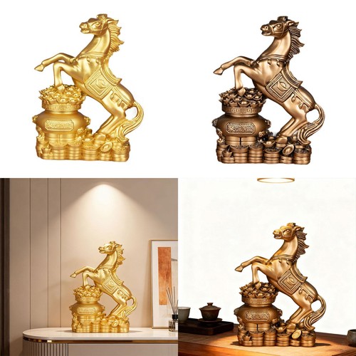 Figurine cheval résine - de, en