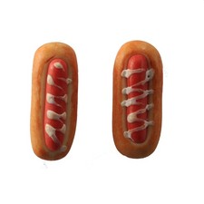Boucles d'oreilles - hot dog
