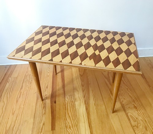 Table basse bois années - en,