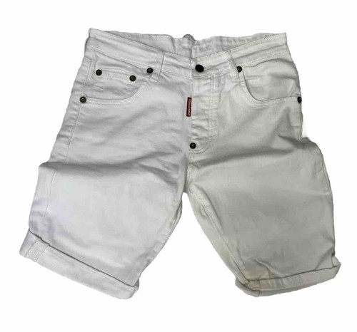 Bermuda jean blanc homme - bermuda,