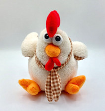 Peluche sac doudou coq poule