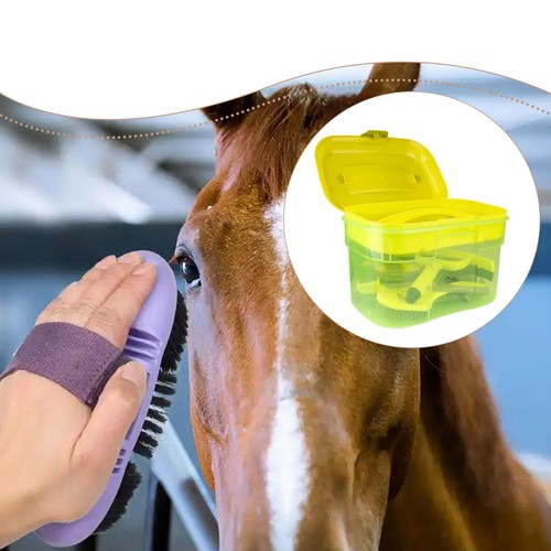 Kit toilettage pour chevaux - pour,