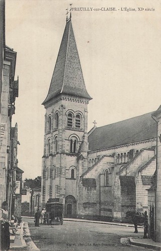 Preuilly sur claise eglise - 37, preuilly-sur-claise