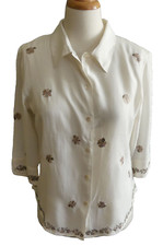 Chemisier brodé Jacqueline