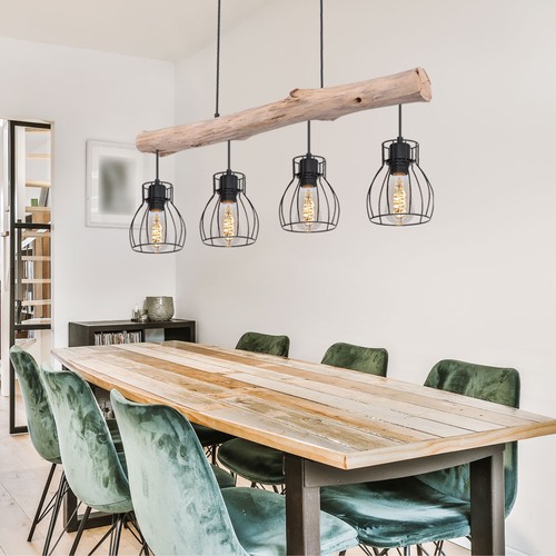 Lampe suspendue lustre poutres - lampe,