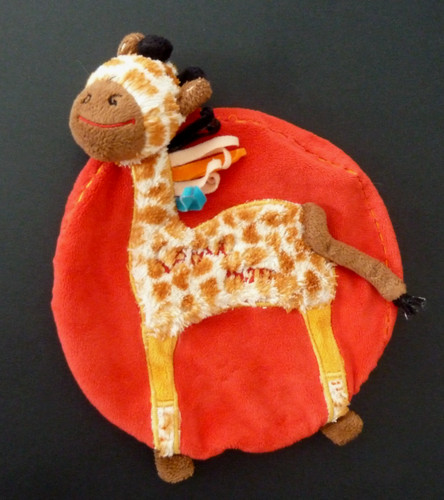Doudou plat rond catimini - se.,