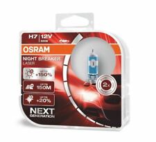 2 AMPOULE H7 +150% OSRAM NIGHT BREAKER LASER pour auto moto voiture