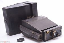 ✅ ZION JUMELLE SIMILI 9X12CM CAMERA W/ ZION ANASTIGMATIQUE LENS, CASE & CAP