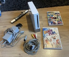 Console Wii Blanche Avec Jeux