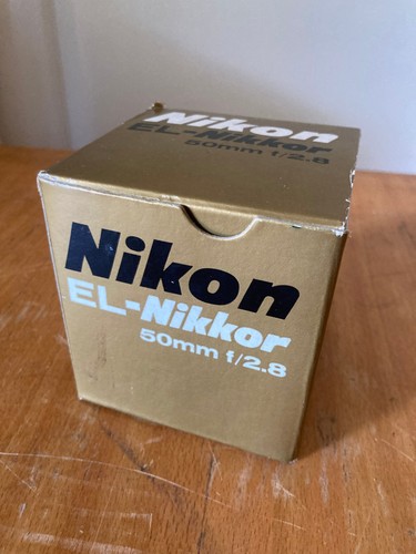 Nikon nikkor 50mm 2 - el,