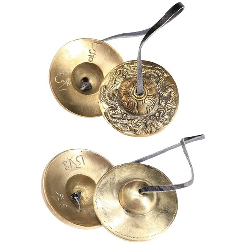 Cymbales tibétaines tingsha - cymbales,