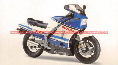 Suzuki 500 1985 fiche - suzuki, moto