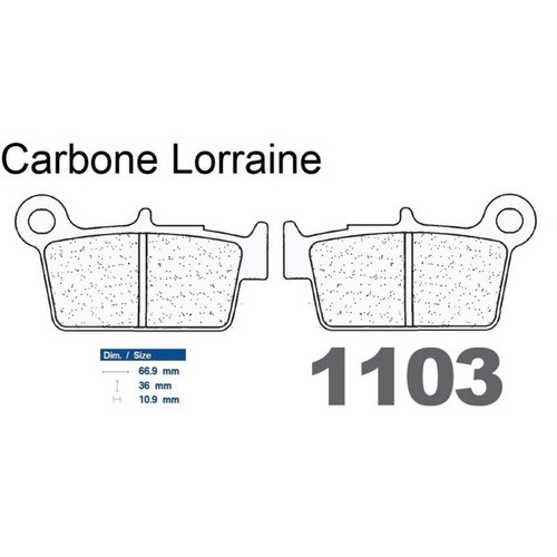 Plaquettes carbone lorraine - plaquettes, de