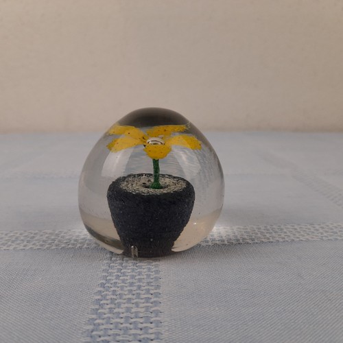 Ancien presse papier boule - ancien,