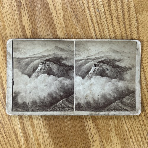 Antique stereoscope card - stereoscope,