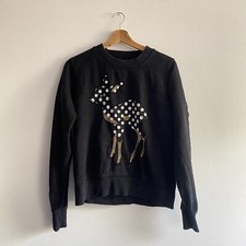 Essentiel Antwerp Sweatshirt Women’s Large Black Long Sleeve Crew Neck