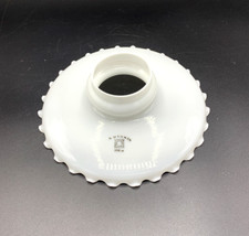 Abat jour vintage en opaline