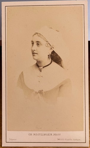 Reutlinger photo cdv - ✒,