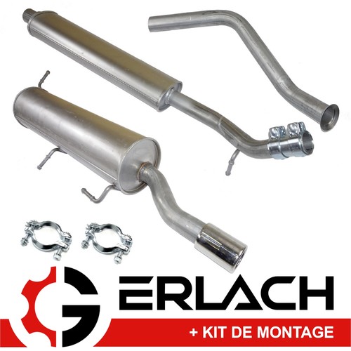 Echappement silencieux pour