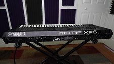 Yamaha MOTIF XF6 61-key Workstation w/ FL512MB Flash Memory Expansion Module.