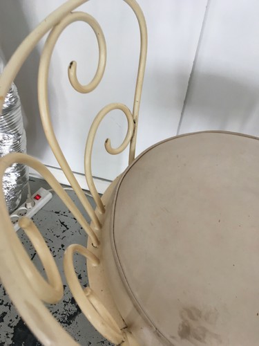 Tabouret 1950 fer forgé - en,