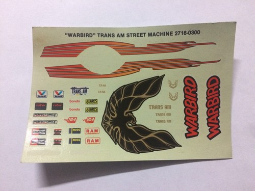 Monogram 2716 decals - 1/24,