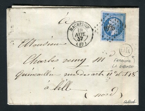Rare lettre ferrière la - lettre,