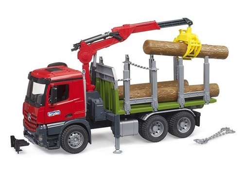 Bruder logging truck with - -,