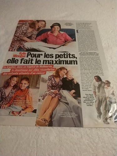 Coupures presse kylie - coupures,