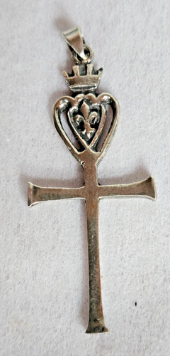 Pendentif croix stylisee - pendentif, en