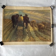 VINTAGE LITHOGRAPH Potato