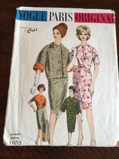 Vintage Vogue Designer Pattern