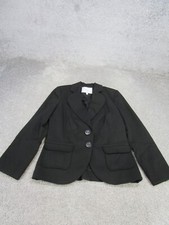 Figaret Femme Blazer Womens 8 Black Cototn Blend Casual