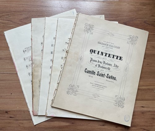 Camille saint saens - camille, quintette
