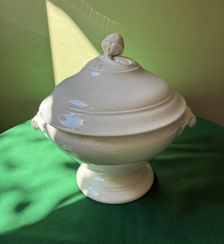 Soupière blanche fin - , ème