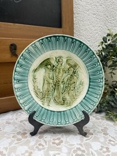 Assiette Onnaing barbotine Entente Franco-Russe Fin XIX ème