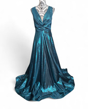 Robe ceremonie mariage bleu