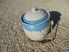 Antique Enameled Sheet Metal No Coffee Maker Comfort Bucket