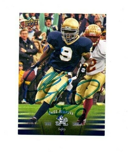 Jeff burris notre dame irish - burris,