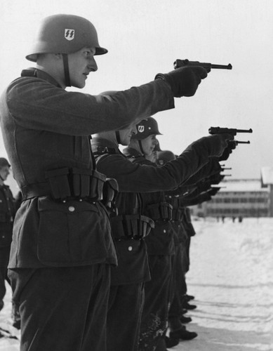 Ww2 entrainement au tir - ,