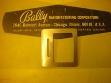 flipper  Bally : entrée de